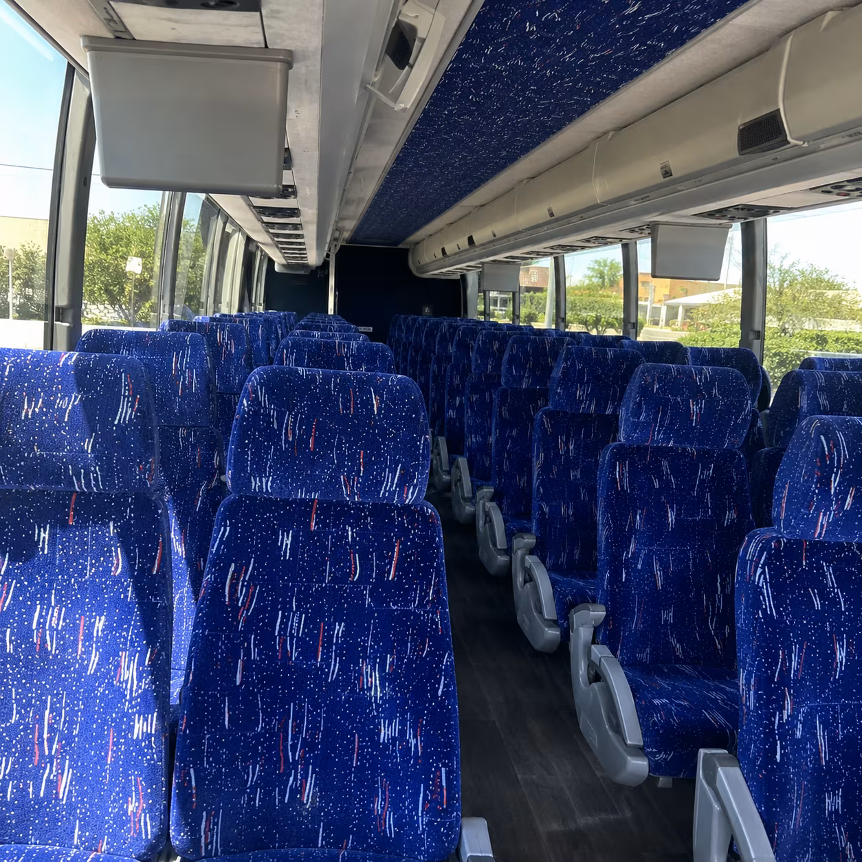 Great Falls Airport Shuttle & Transportation party bus interior