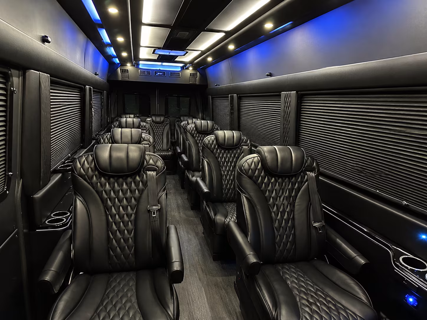 Great Falls Airport Shuttle & Transportation party bus exterior