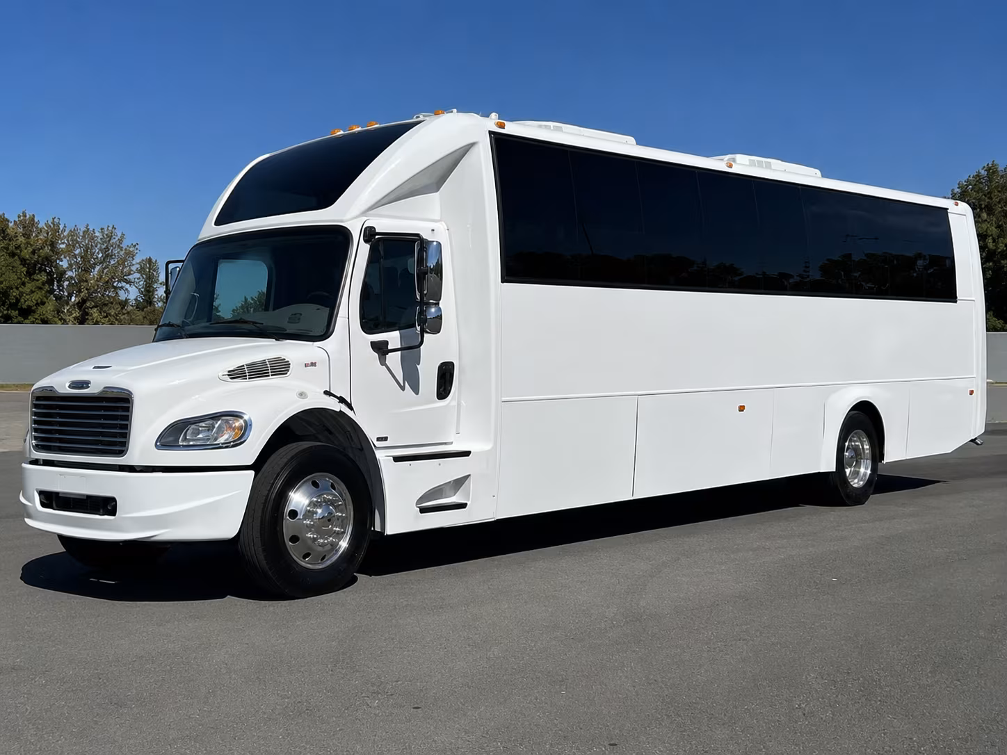 Great Falls Bachelor & Bachelorette Transportation party bus exterior