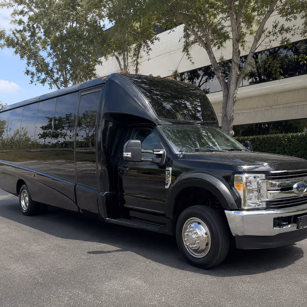 Great Falls Prom & Homecoming Transportation party bus exterior