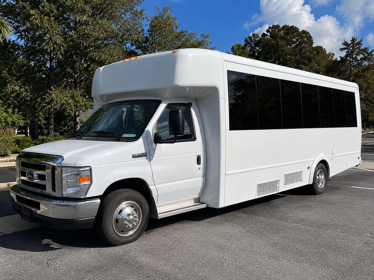 Great Falls Prom & Homecoming Transportation party bus exterior