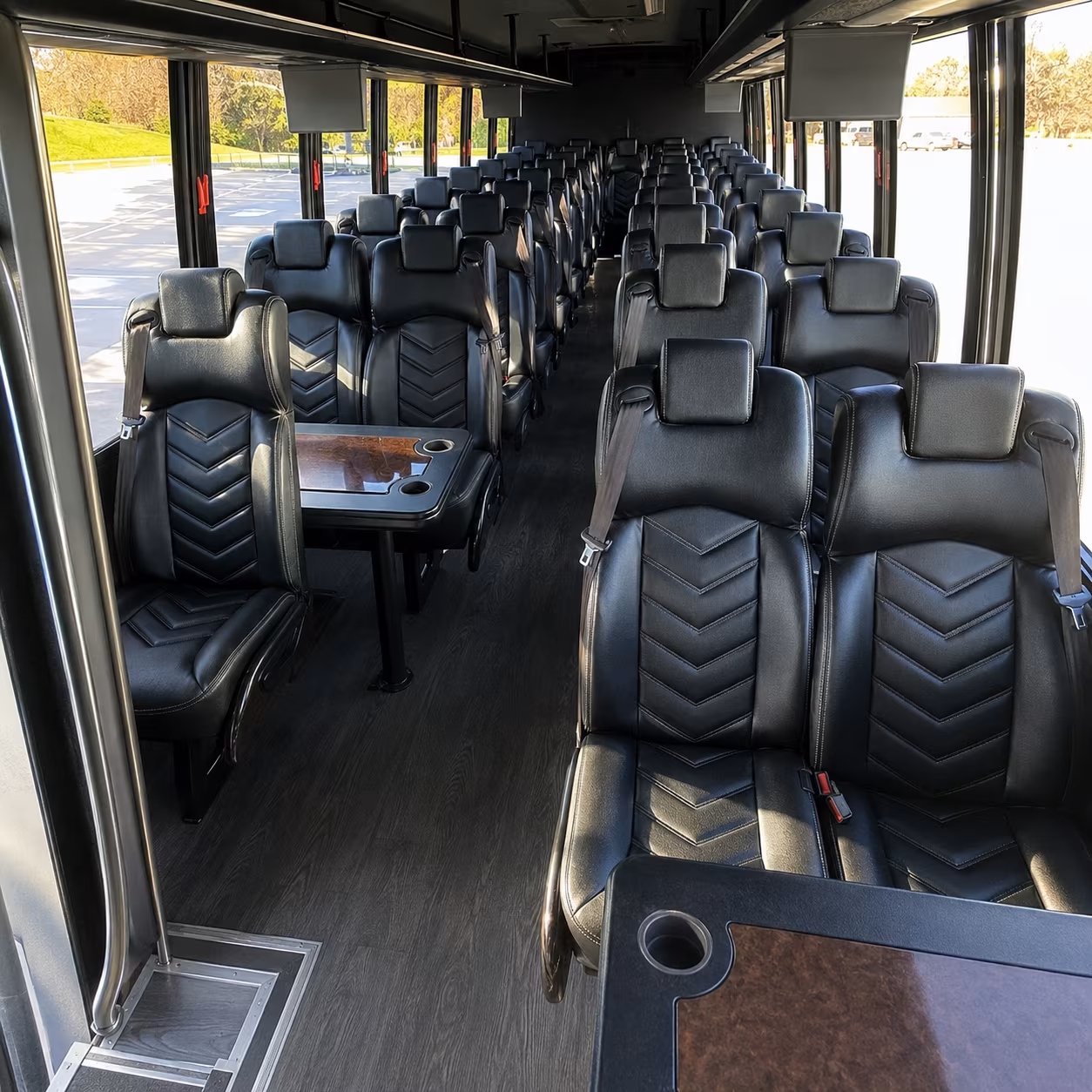 Great Falls School Event Transportation onboard seating