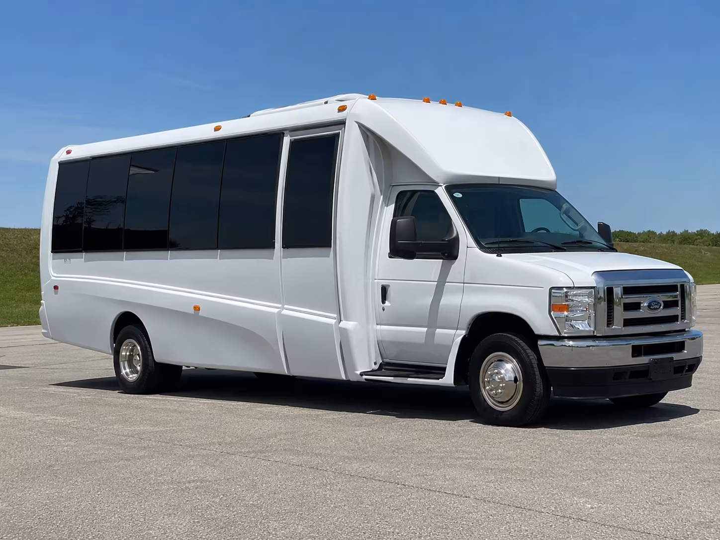 Great Falls Sporting Event Transportation party bus exterior