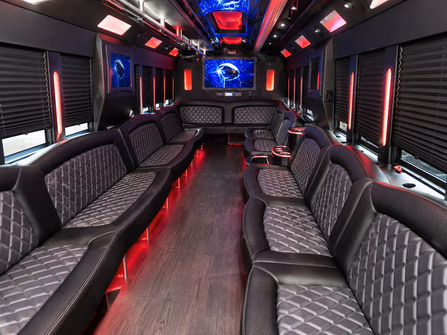 Great Falls Winery Tour & Pub Crawl Transportation party bus exterior