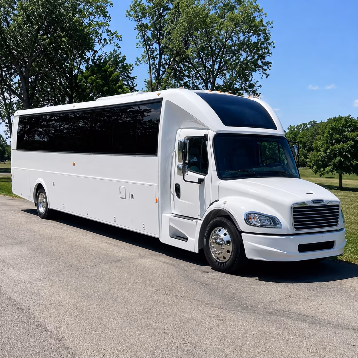 Great Falls Winery Tour & Pub Crawl Transportation party bus exterior