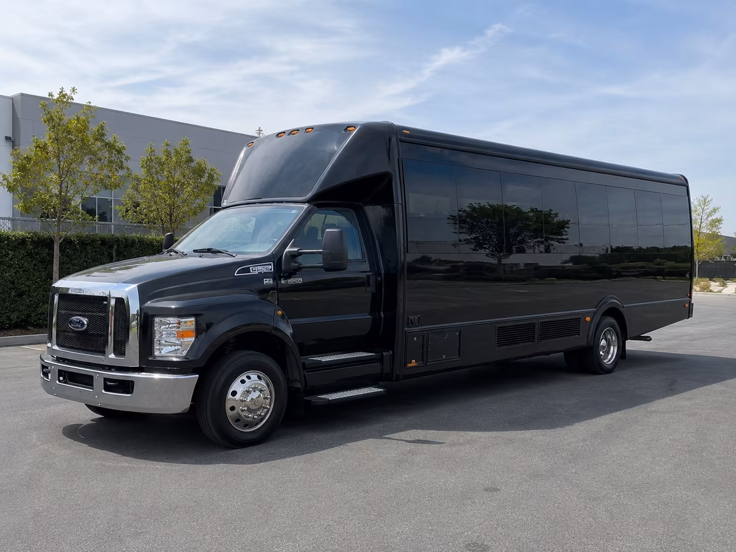 Great Falls Winery Tour & Pub Crawl Transportation party bus exterior